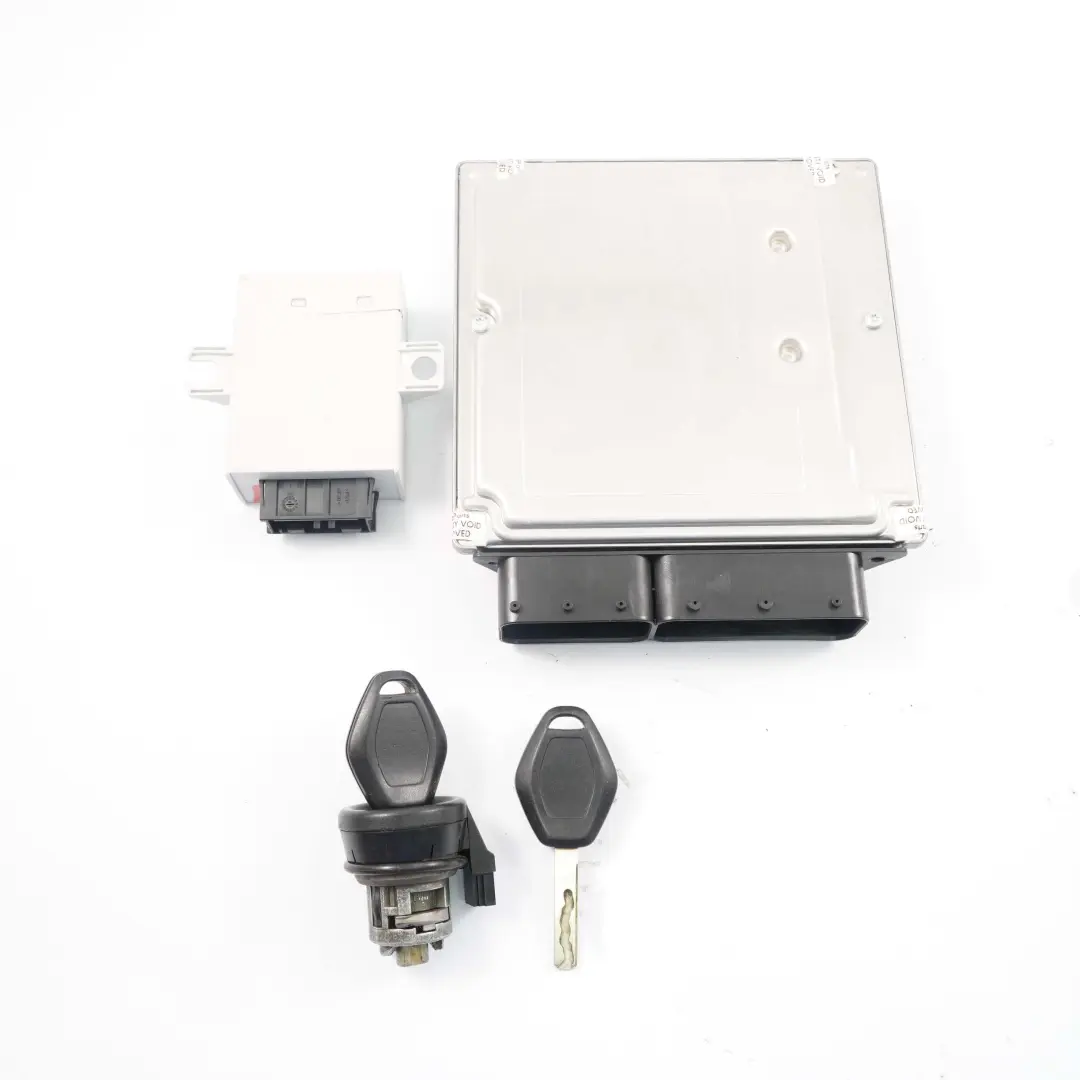BMW X3 E83 2.0i N46 ECU Engine Control Unit KIT DME EWS Keys Manual - SKU 7561834-8 - Part number 7561834