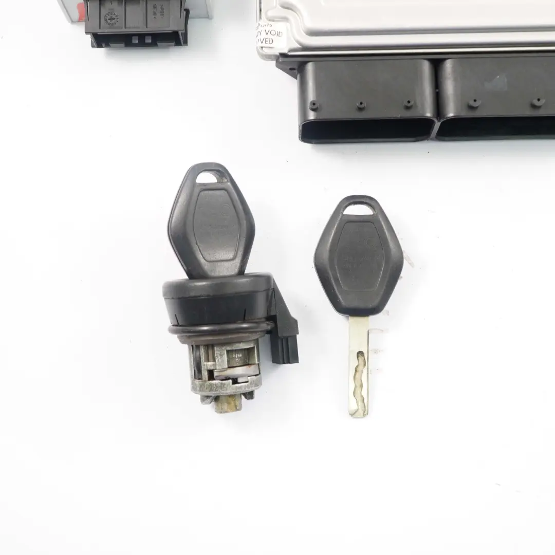 BMW X3 E83 2.0i N46 ECU Engine Control Unit KIT DME EWS Keys Manual - SKU 7561834-8 - Part number 7561834