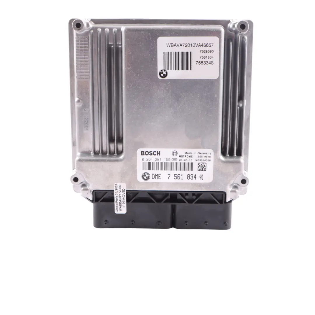 N46 120i 320i Engine DME ECU KIT CAS2 + 2 Keys Manual to BMW E87 E90 E91 with Part number 7561834 BMW E87 E90 E91 N46 120i 320i Engine DME ECU KIT CAS2 + 2 Keys Manual - SKU 7561834-9 - Part number 7561834