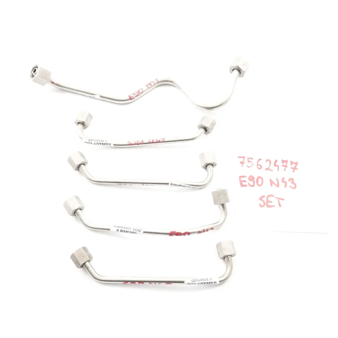 BMW E87 LCI E90 E91 N43 Iniettore carburante Linea pressione Set tubi iniezione - SKU 7562477 - Numero di parte 7562477