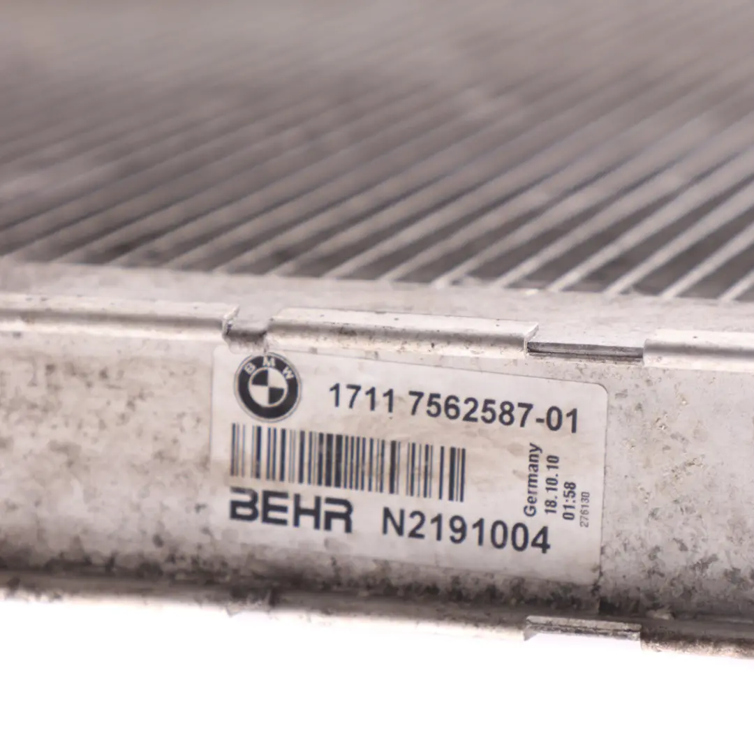Con Condenser BMW F10 F11 535i N55 Air Conditioning Radiator to Air with Part number 7562587 Air Con Condenser BMW F10 F11 535i N55 Air Conditioning Radiator - SKU 7562587 - Part number 7562587