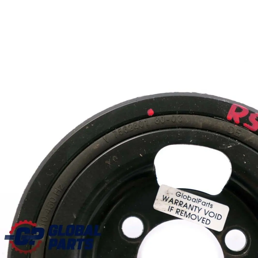 Belt Driver Vibration Damper to BMW 1 3 Mini Cooper R55 R56 R57 R58 LCi F20 F30 with Part number 7562801 BMW 1 3 Mini Cooper R55 R56 R57 R58 LCi F20 F30 Belt Driver Vibration Damper - SKU 7562801 - Part number 7562801