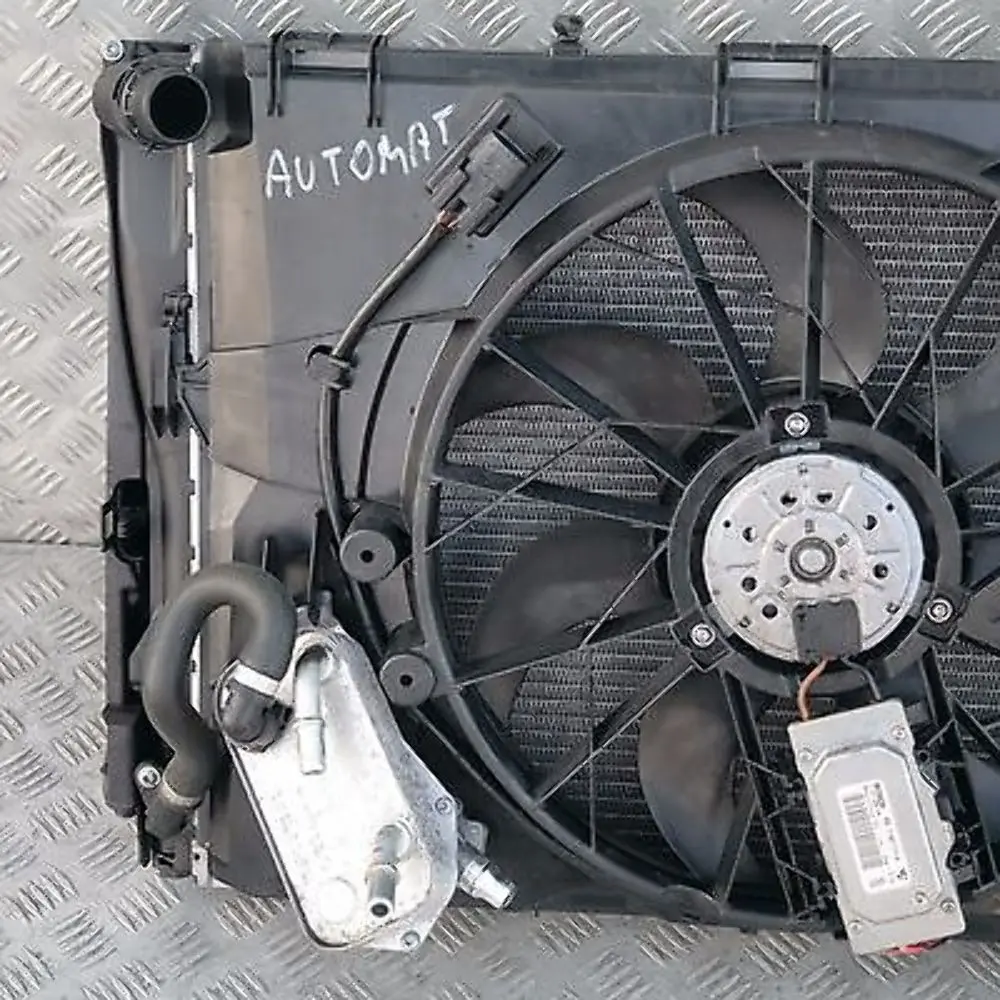 BMW E81 E87 E90 E91 Petrol N43 Complete Set Radiator Fan Automatic - SKU 7563259-1 - Part number 17427563259