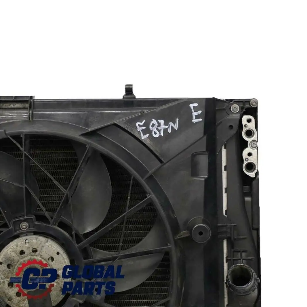 BMW E81 E87 E90 E91 E92 Set Ventola Radiatore Alloggiamento Con Ventola 2 - SKU 7563259-2 - Numero di parte 17427563259