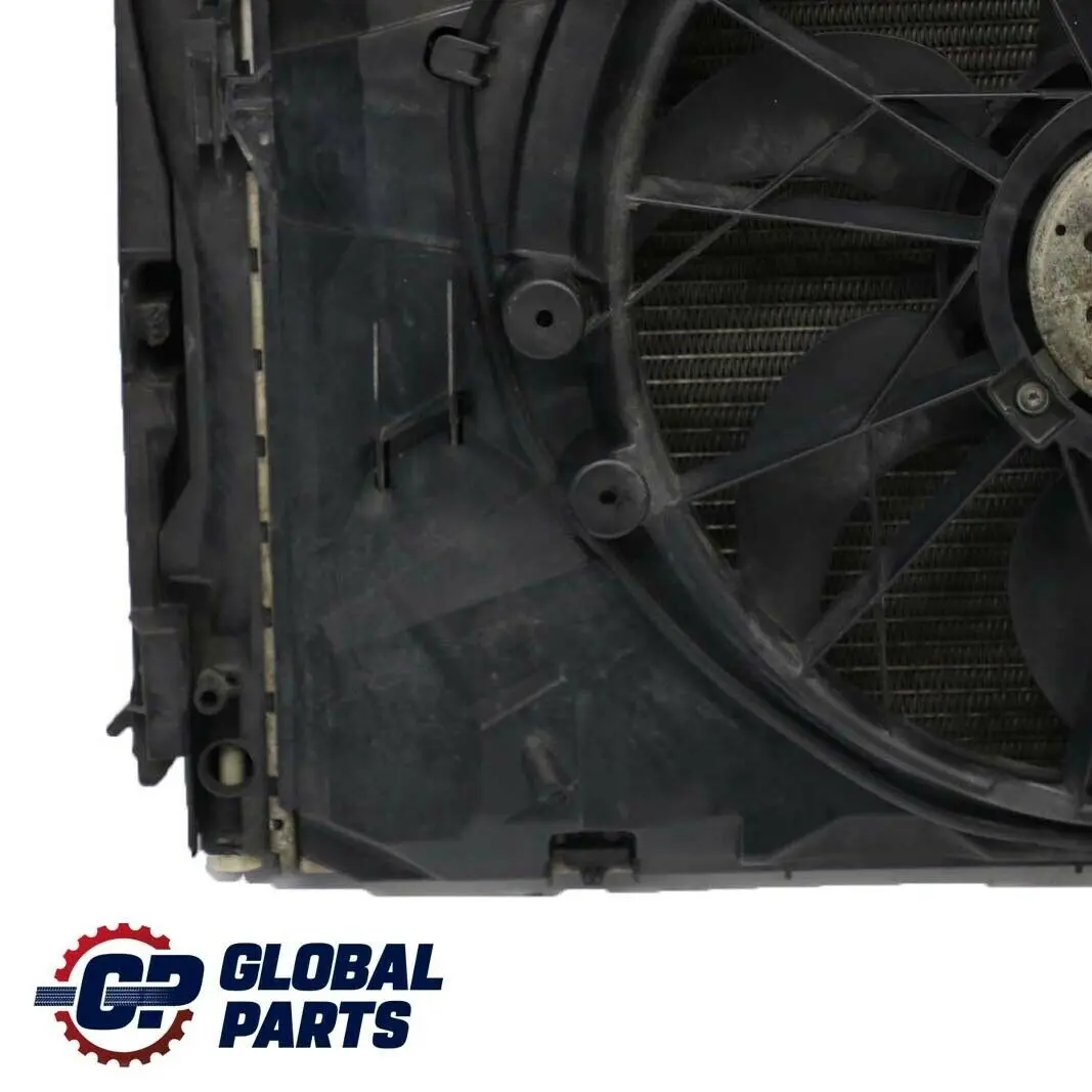 BMW 1 3 Series e81 e87 e90 e91 e92 Complete Set Radiator Fan Housing With Fan 2 - SKU 7563259-2 - Part number 17427563259