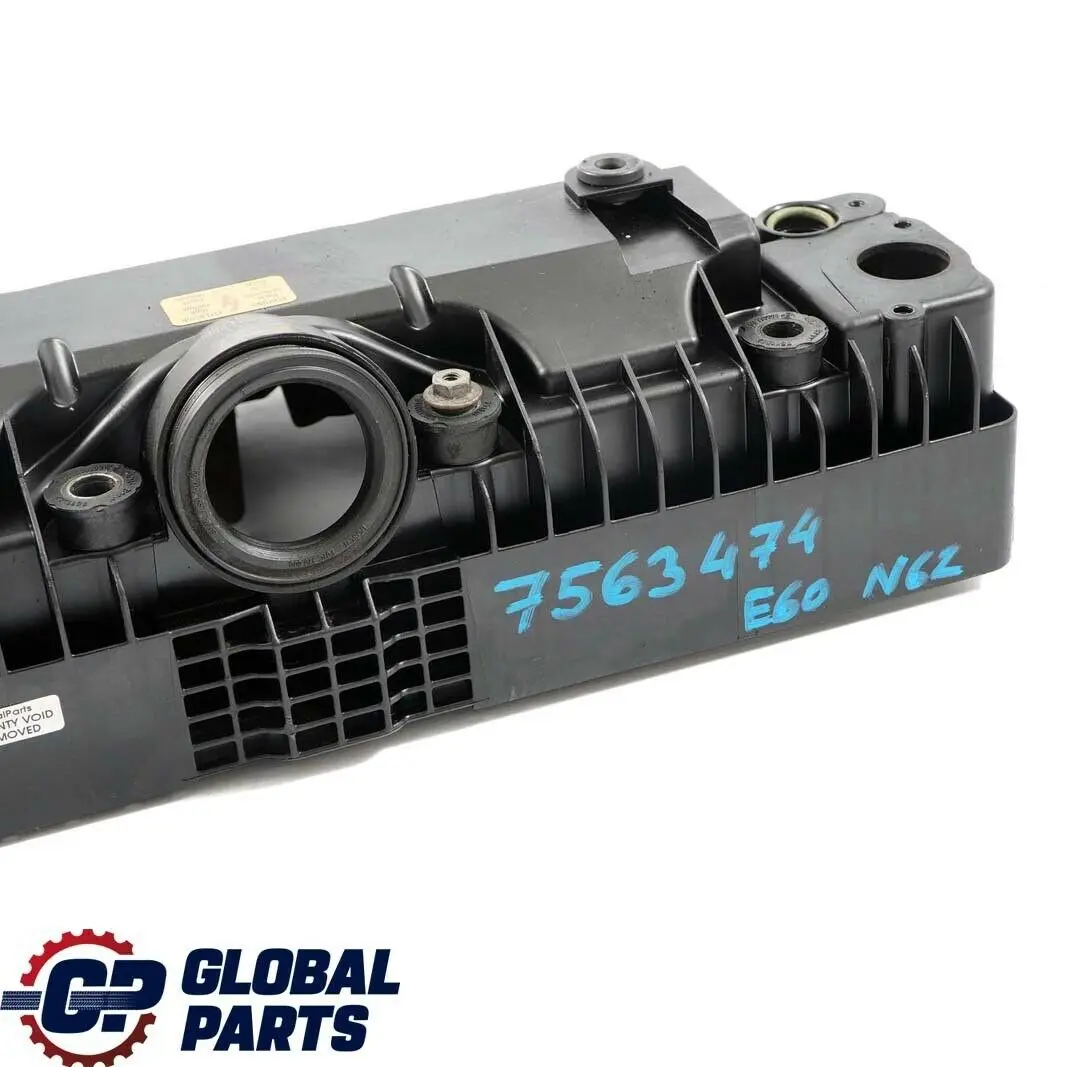 BMW X5 5 7 Series E53 E60 E63 E65 N62 Engine Cyl 1-4 Head Rocker Cover - SKU 7563474 - Part number 7563474