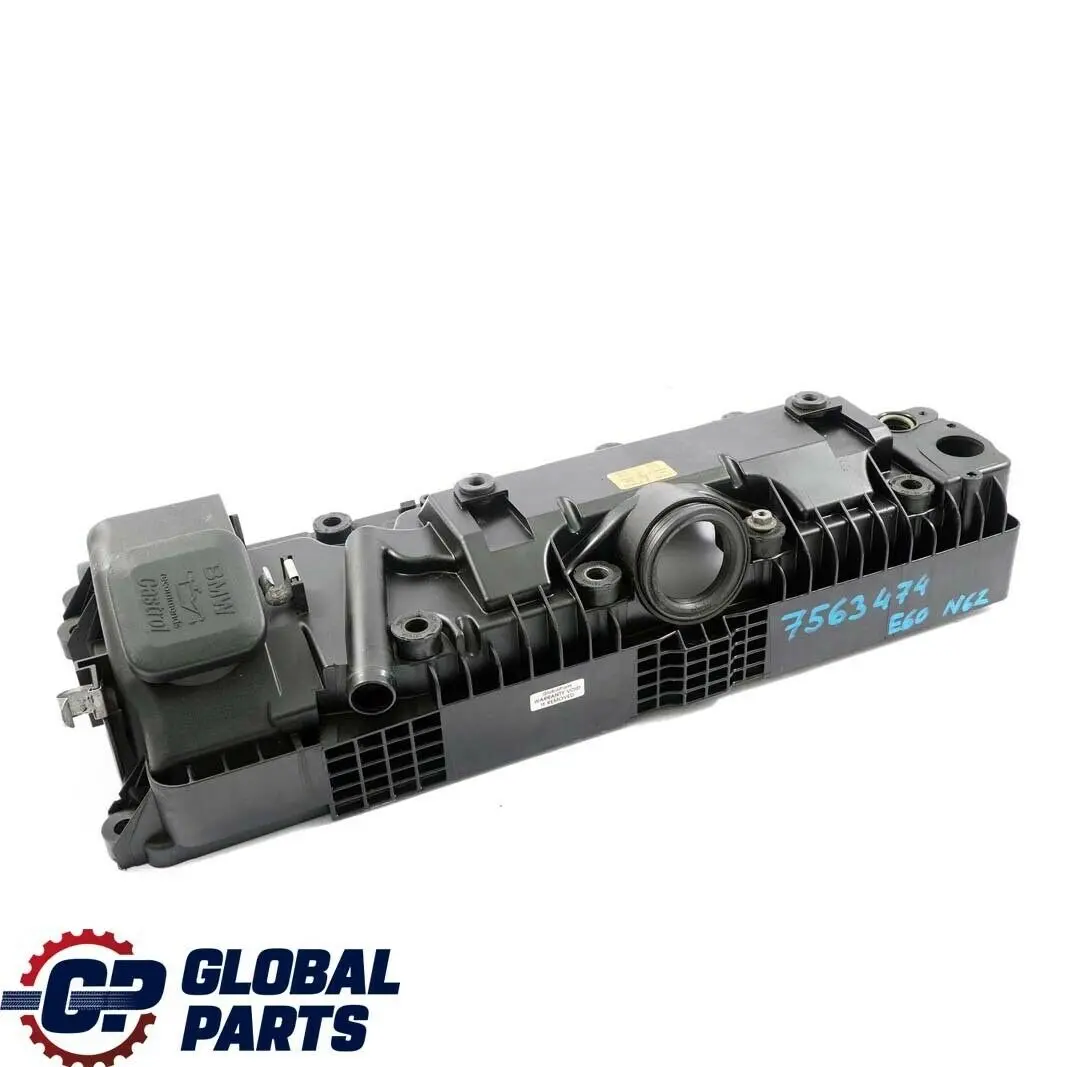BMW X5 5 7 Series E53 E60 E63 E65 N62 Engine Cyl 1-4 Head Rocker Cover - SKU 7563474 - Part number 7563474