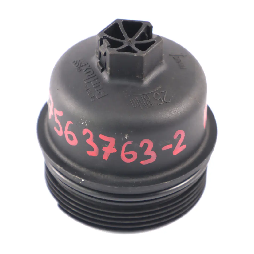 Couvercle de filtre à huile moteur pour Mini One R50 R52 R53 Petrol W10 W11 à propos du numéro de pièce 7563763 Mini One R50 R52 R53 Petrol W10 W11 Couvercle de filtre à huile moteur - SKU 7563763-2 - Numéro de pièce 7563763