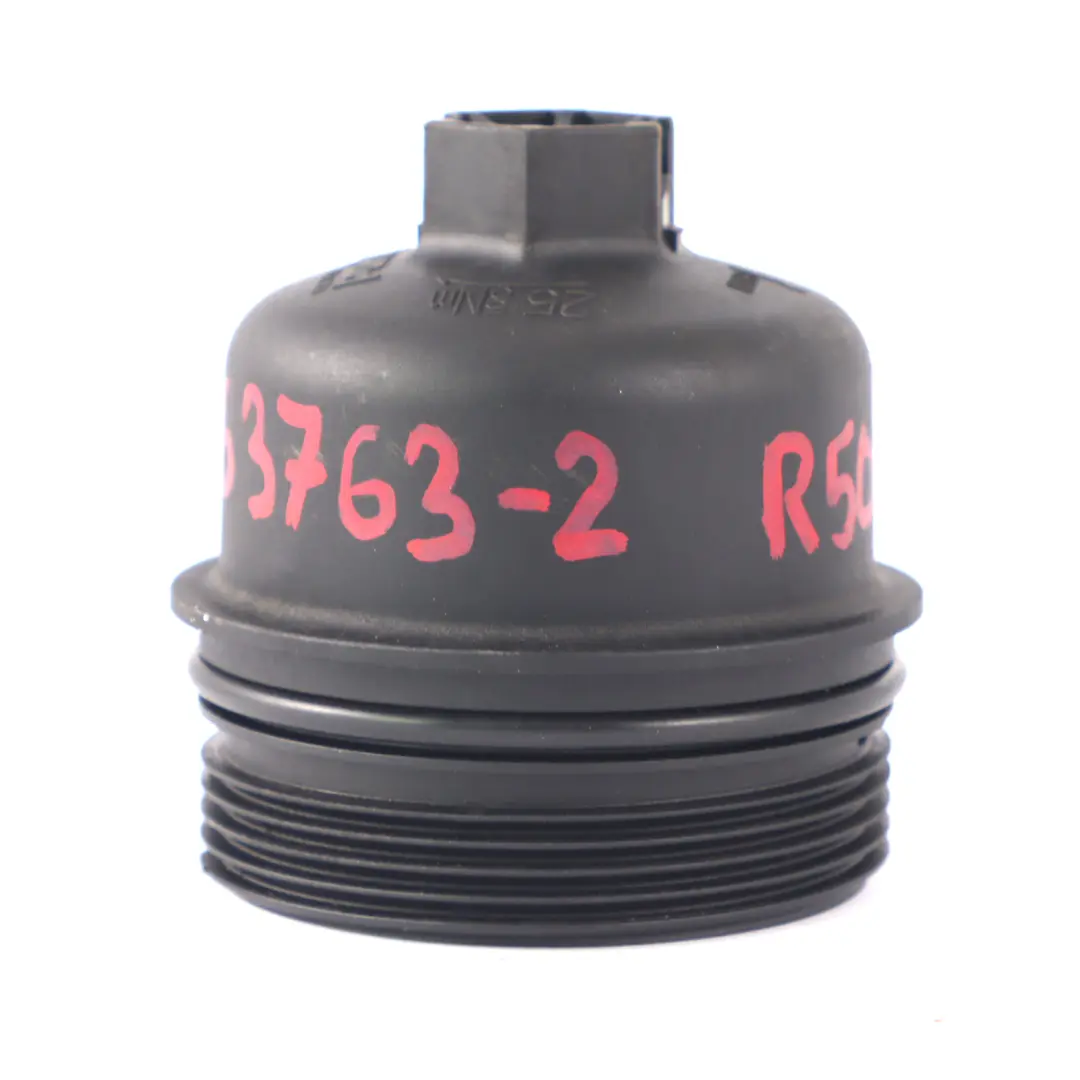 Couvercle de filtre à huile moteur pour Mini One R50 R52 R53 Petrol W10 W11 à propos du numéro de pièce 7563763 Mini One R50 R52 R53 Petrol W10 W11 Couvercle de filtre à huile moteur - SKU 7563763-2 - Numéro de pièce 7563763
