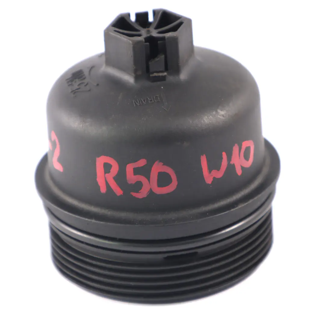 Mini Cooper One R50 R52 R53 Petrol W10 W11 Engine Oil Filter Cover - SKU 7563763-2 - Part number 7563763