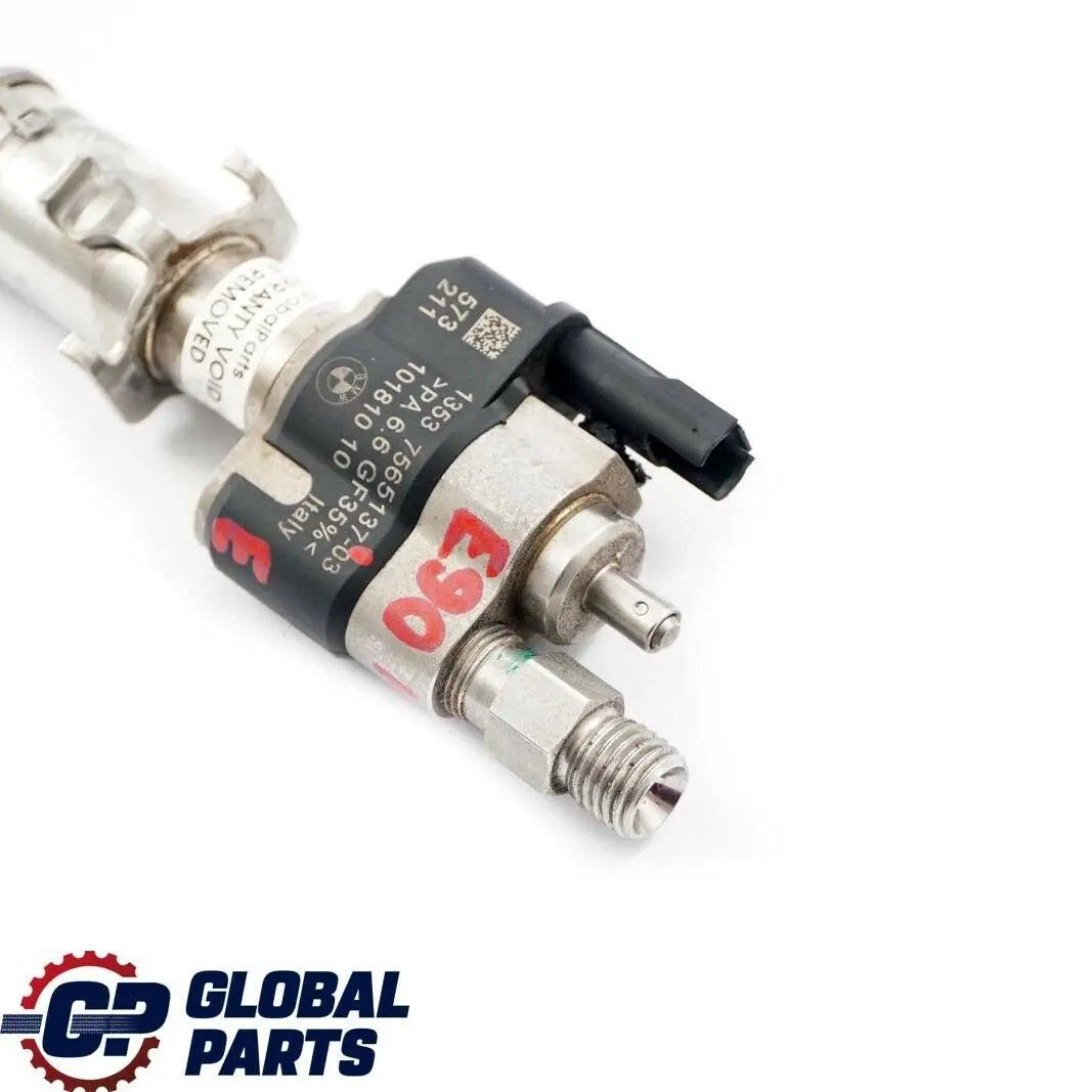 Inyector Gasolina N43 para BMW E60 E81 E82 E87 E90 E91 E92 E93 LCI con número de pieza 7565137 BMW E60 E81 E82 E87 E90 E91 E92 E93 LCI Inyector Gasolina N43 - SKU 7565137 - Número de pieza 7565137