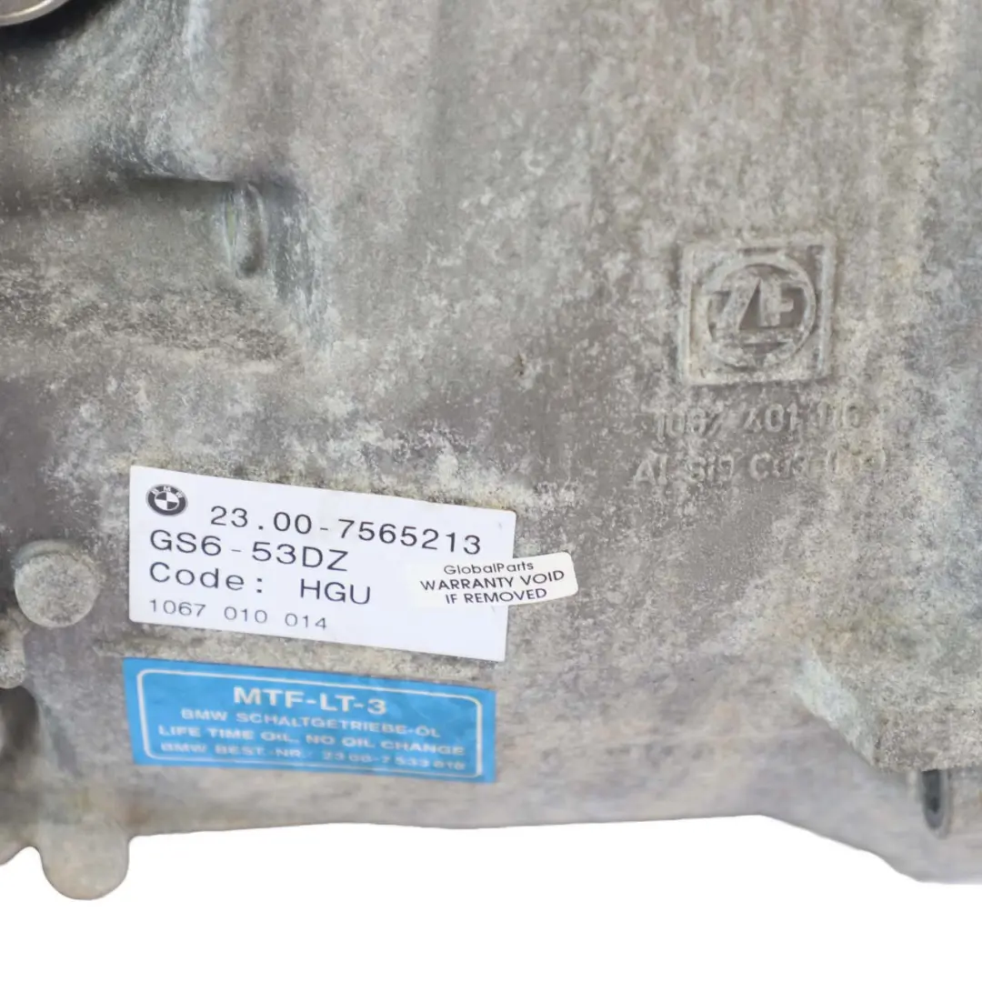 BMW E90 E91 E92 E93 325d 330d M57N2 Manual Gearbox GS6-53DZ G014 WARRANTY - SKU 7565213 - Part number 7565213