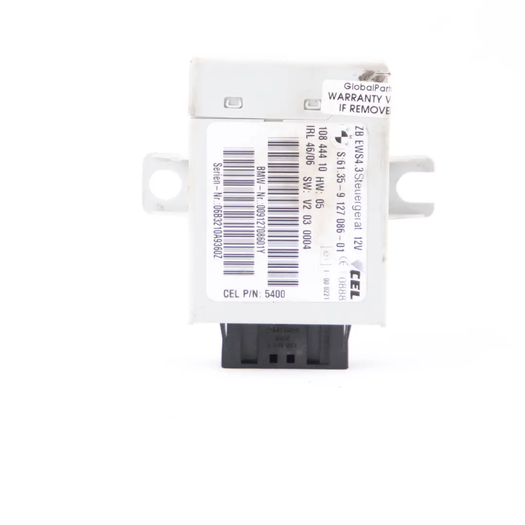 BMW Z4 E85 2.0i N46 150HP ECU Control Unit Module Kit DME EWS Key Manual - SKU 7565300-16 - Part number 7565300