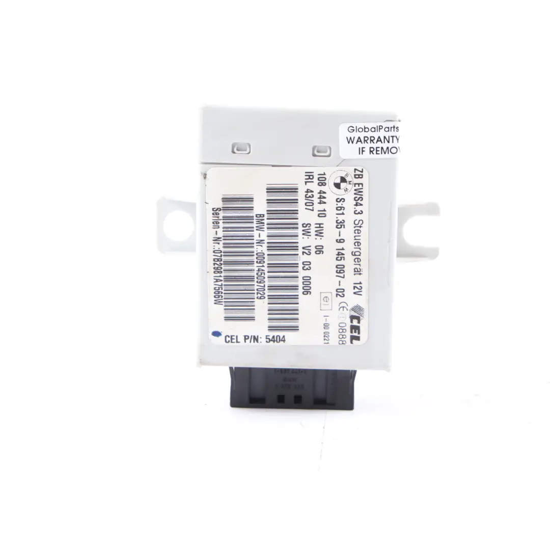 BMW Z4 E85 2.0 N46 150HP Engine Module ECU Kit DME 7565300 + EWS + Key Manual - SKU 7565300-18 - Part number 9145097