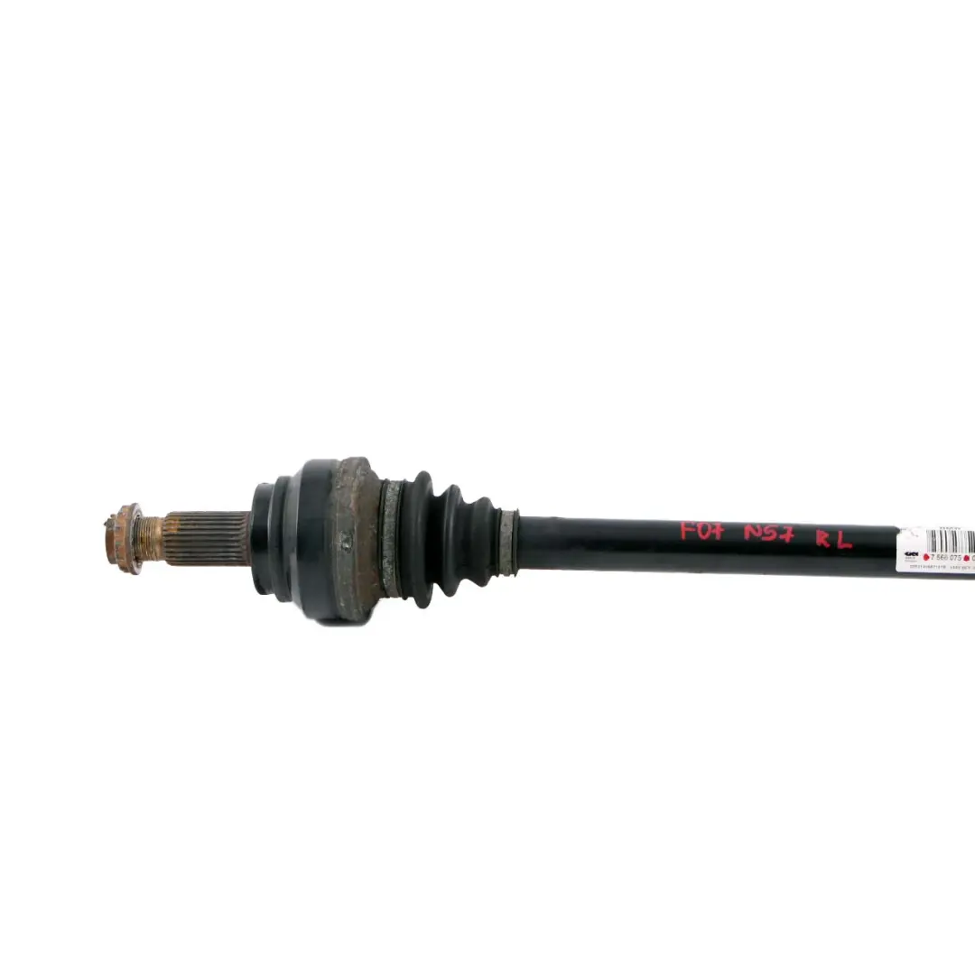BMW F01 F07 F12 N57 Asse posteriore sinistro albero di trasmissione - SKU 7566075 - Numero di parte 7566075
