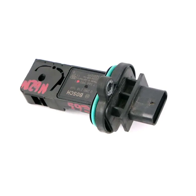 N62N N63 Sensor Película Caliente Medidor Masa Aire para BMW E60 E63 F01 F10 con número de pieza 7566990 BMW E60 E63 F01 F10 N62N N63 Sensor Película Caliente Medidor Masa Aire - SKU 7566990 - Número de pieza 7566990