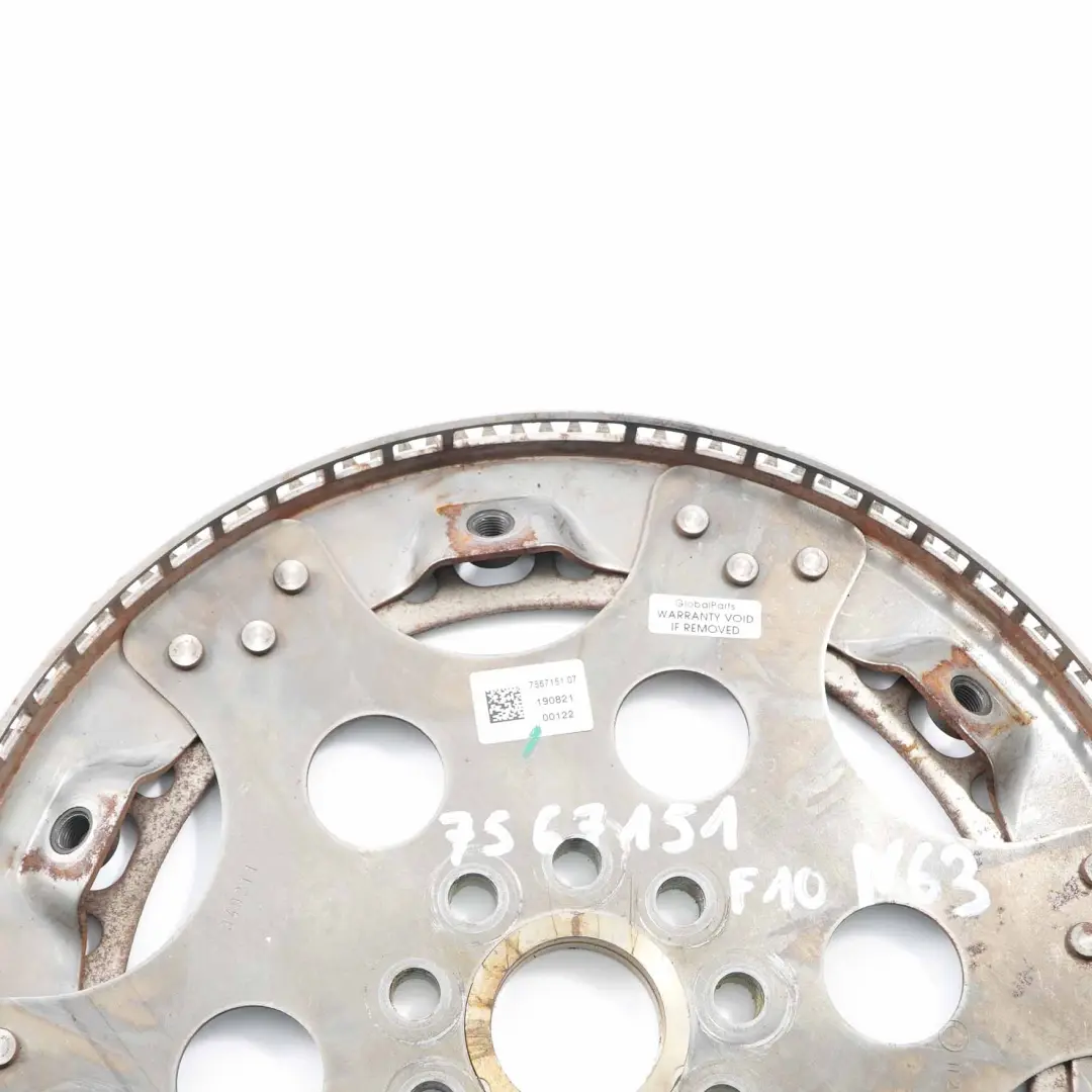 Schwungrad BMW F01 F10 F90 M5 N63 S63M Automatik-Getriebe Starterring für mit Teilenummer 7567151 Schwungrad BMW F01 F10 F90 M5 N63 S63M Automatik-Getriebe Starterring - SKU 7567151 - Teilenummer 7567151