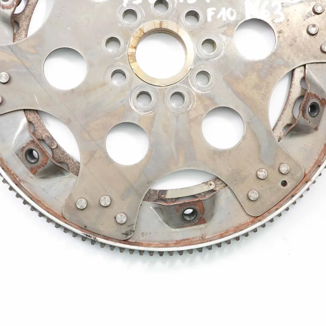 Schwungrad BMW F01 F10 F90 M5 N63 S63M Automatik-Getriebe Starterring für mit Teilenummer 7567151 Schwungrad BMW F01 F10 F90 M5 N63 S63M Automatik-Getriebe Starterring - SKU 7567151 - Teilenummer 7567151