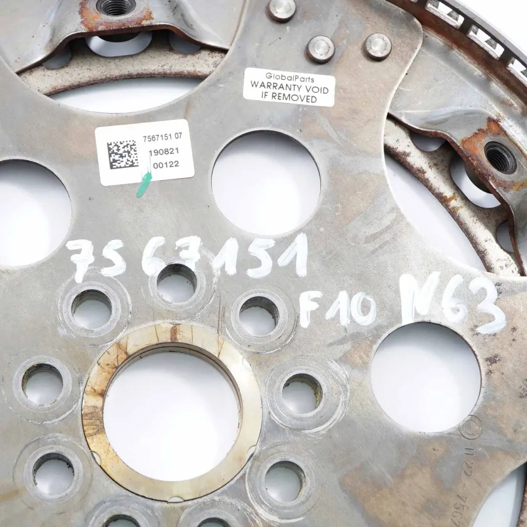 Volant d'inertie BMW F01 F10 F90 M5 N63 S63M Vitesses Automatique Anneau pour à propos du numéro de pièce 7567151 Volant d'inertie BMW F01 F10 F90 M5 N63 S63M Vitesses Automatique Anneau - SKU 7567151 - Numéro de pièce 7567151
