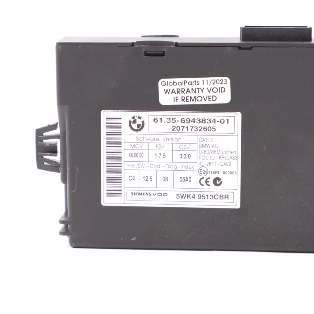 N52 325i 525i 218HP ECU Kit DME CAS3 Key Automatic to BMW E60 E90 E91 with Part number 7567178 BMW E60 E90 E91 N52 325i 525i 218HP ECU Kit DME CAS3 Key Automatic - SKU 7567178-12 - Part number 7567178