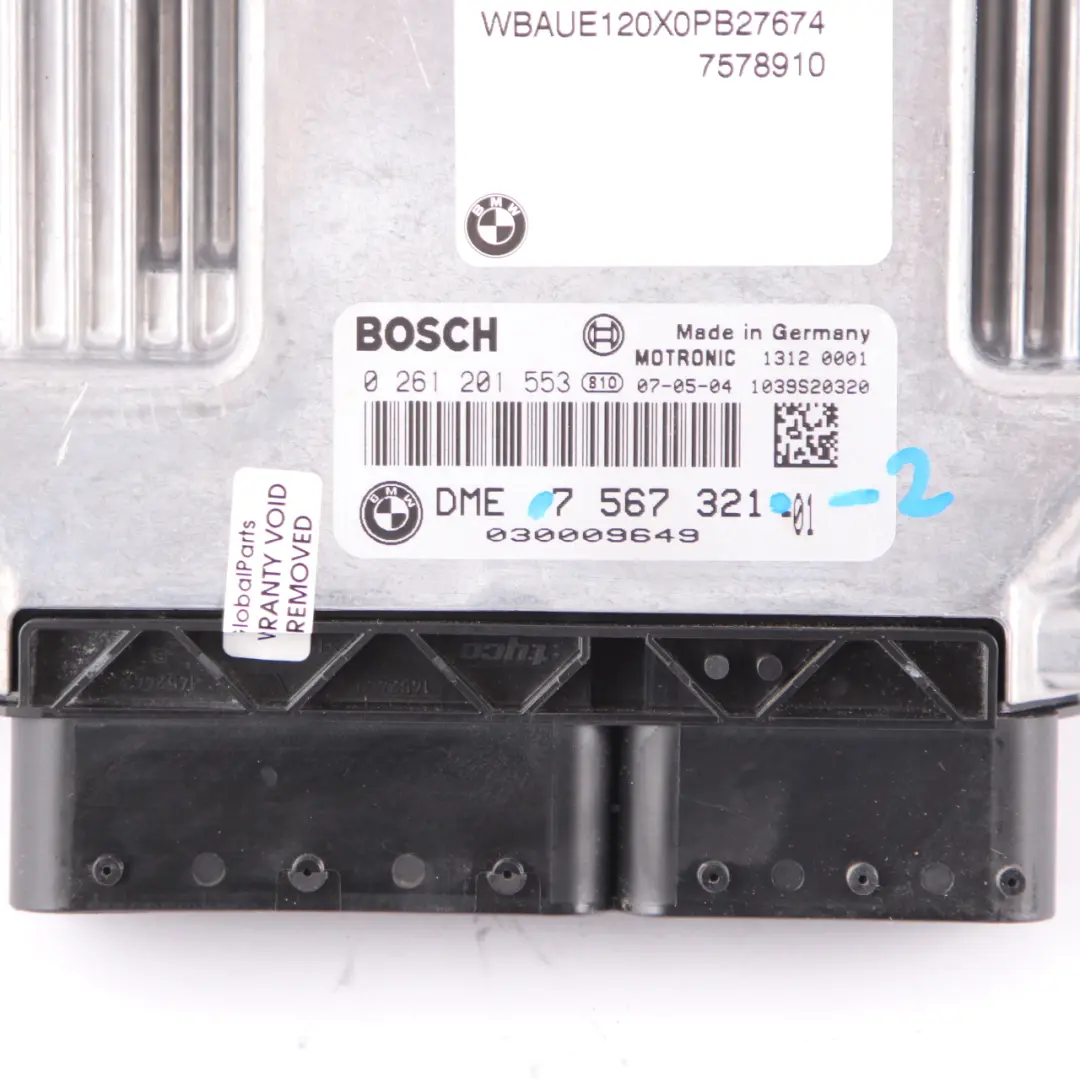 BMW E81 E87 LCI E90 116i 316i 1.6 N45N ECU Kit DME + CAS3 + Key Manual - SKU 7567321-2 - Part number 7567321