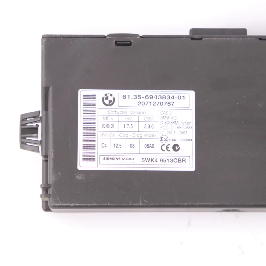 N45N ECU Kit DME + CAS3 + Key Manual to BMW E81 E87 LCI E90 116i 316i 1.6 with Part number 7567321 BMW E81 E87 LCI E90 116i 316i 1.6 N45N ECU Kit DME + CAS3 + Key Manual - SKU 7567321-2 - Part number 7567321