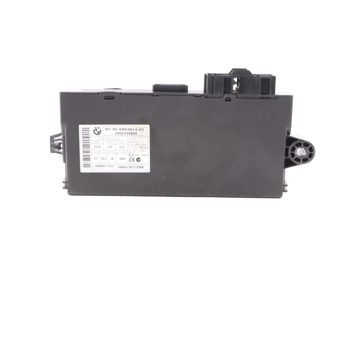 BMW E92 325i N52N 218HP Steuergerät DME CAS3 + Schlüssel Schaltgetriebe - SKU 7567362-5 - Teilenummer 7567362