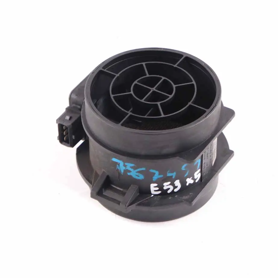 BMW E46 E39 X5 E53 M54 Medidor flujo másico aire película caliente 1438871 - SKU 7567451 - Número de pieza 7567451