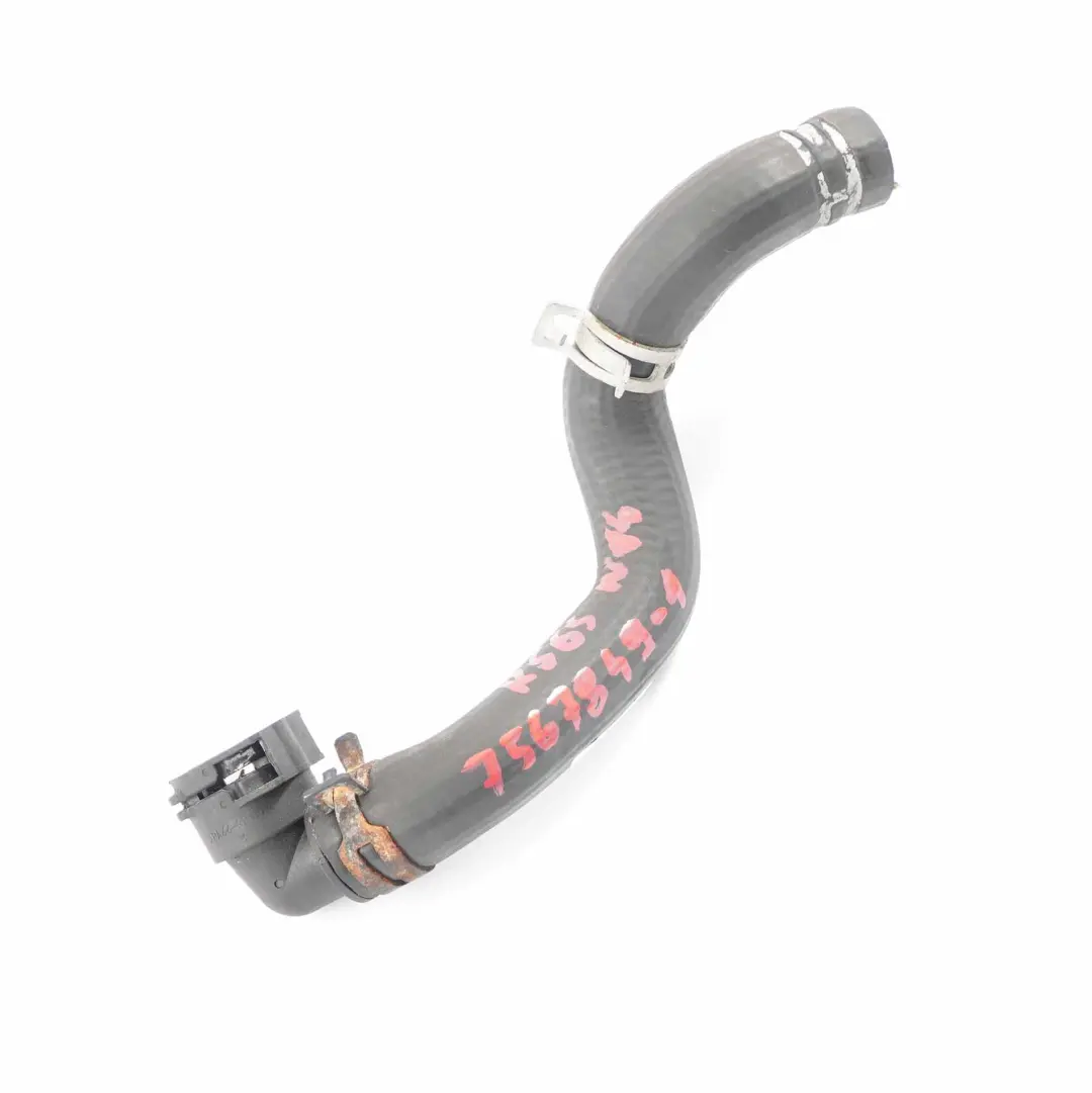Turbocharger Coolant Return Pipe to Mini Cooper S JCW R55 R56 N14 Engine with Part number 7567849 Mini Cooper S JCW R55 R56 N14 Engine Turbocharger Coolant Return Pipe - SKU 7567849-1 - Part number 7567849