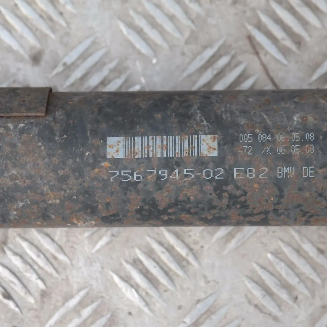 N47S Diesel Boîte de vitesses manuelle Arbre à cardans pour BMW E81 E87 LCI 123d à propos du numéro de pièce 7567945 BMW E81 E87 LCI 123d N47S Diesel Boîte de vitesses manuelle Arbre à cardans - SKU 7567945 - Numéro de pièce 7567945
