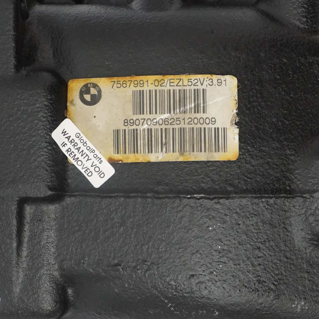 BMW X3 E83 LCI 2.5si 3.0i Differenziale Asse Posteriore 3,91 GARANZIA - SKU 7567991 - Numero di parte 7567991