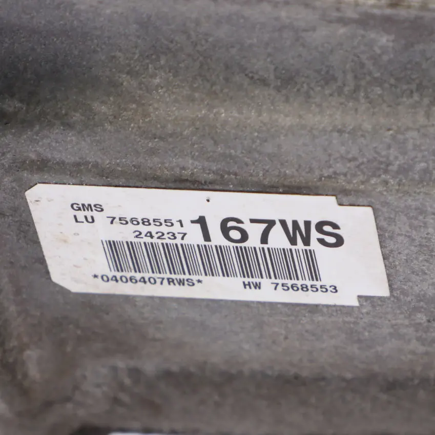 Gearbox BMW E81 E87 LCI 116i N45N Auto GA6L45R WARRANTY to Automatic with Part number 7568551 Automatic Gearbox BMW E81 E87 LCI 116i N45N Auto GA6L45R WARRANTY - SKU 7568551 - Part number 7568551