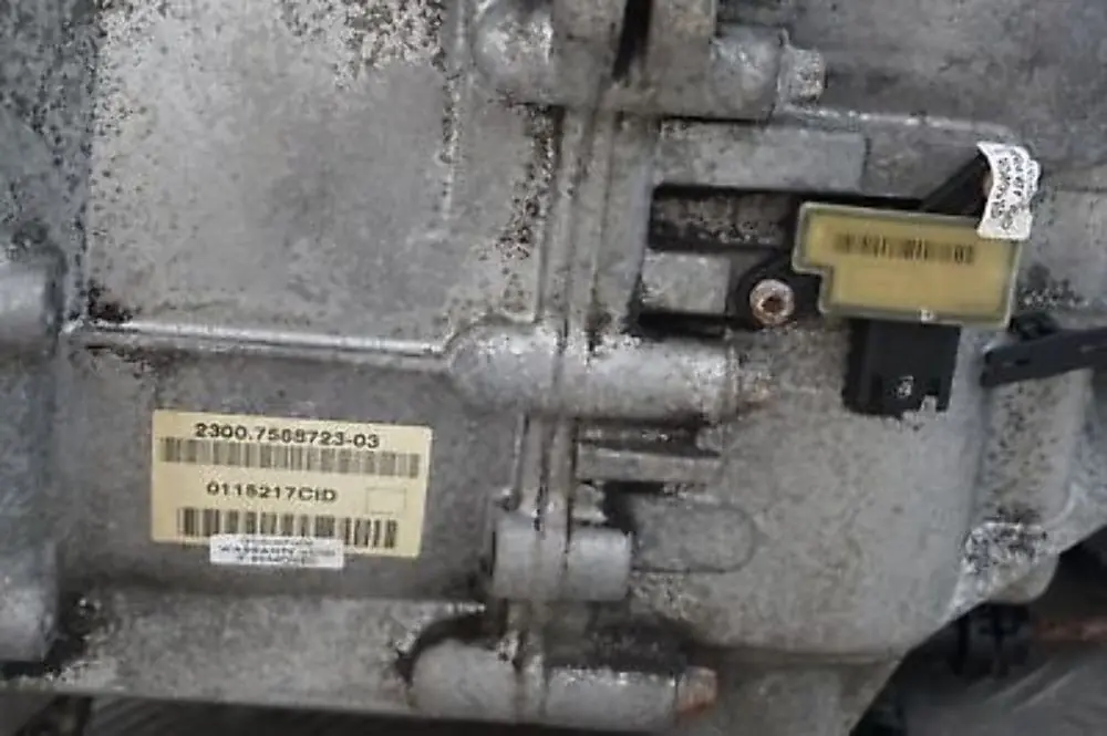 Gearbox GS6-53BG CID WARRANTY to Mini Cooper S R55 R56 6 Speed Manual with Part number 7568723 Mini Cooper S R55 R56 6 Speed Manual Gearbox GS6-53BG CID WARRANTY - SKU 7568723 - Part number 7568723