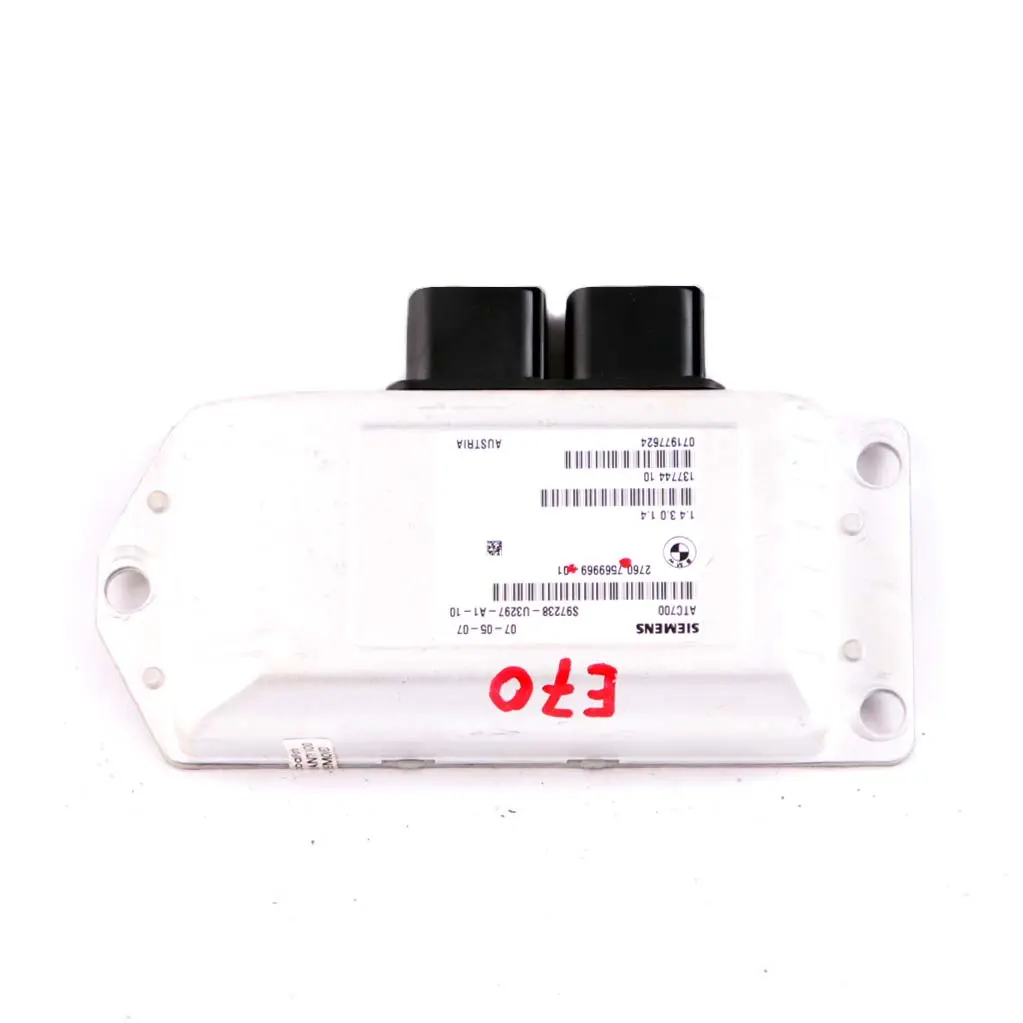 Unité De Contrôle Module Boîte De Transfert pour BMW X5 X6 E70 E71 à propos du numéro de pièce 7569969 BMW X5 X6 E70 E71 Unité De Contrôle Module Boîte De Transfert - SKU 7569969 - Numéro de pièce 7569969