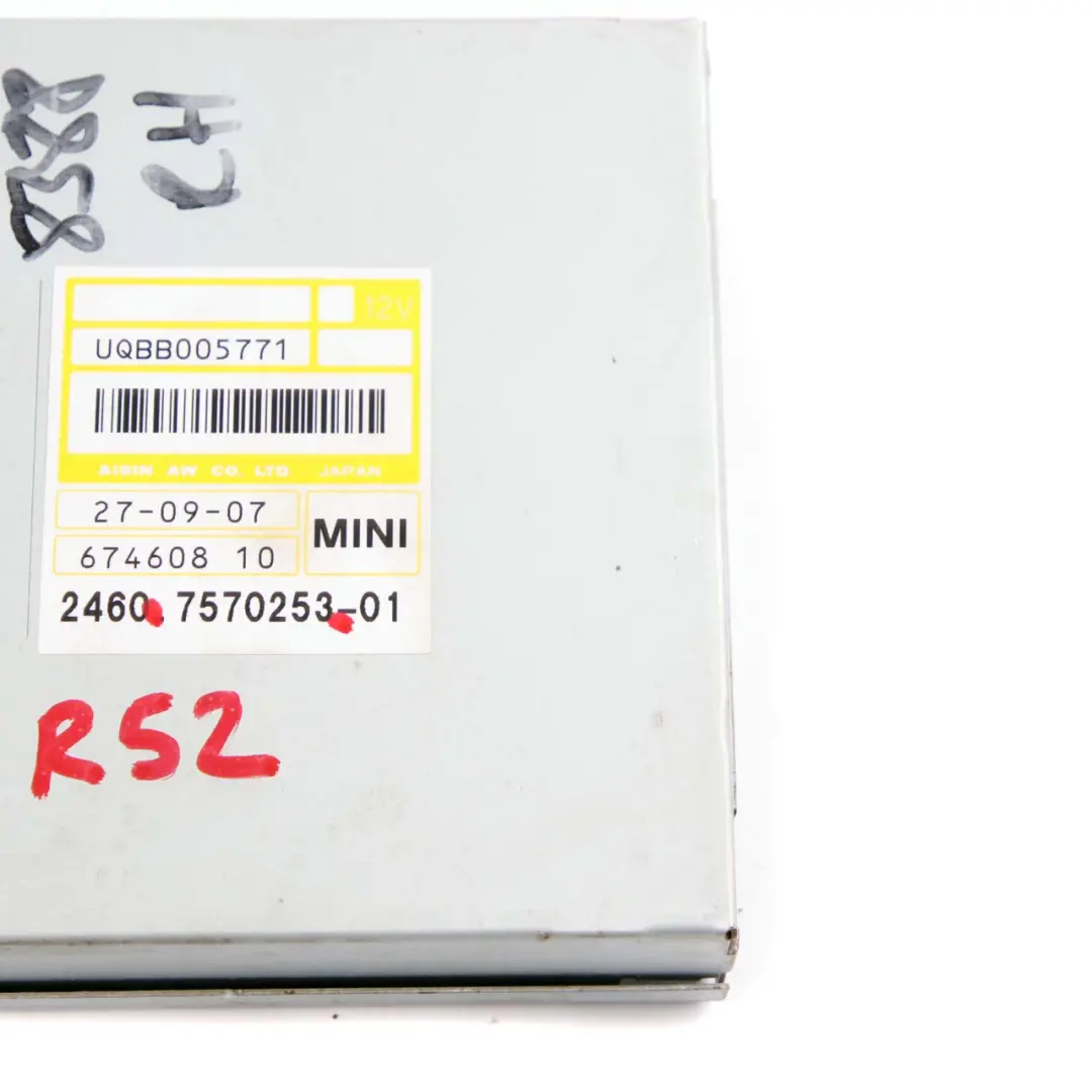 Caja De cambios automatica Modulo De control basico EGS para Mini R52 R53 con número de pieza 7570253 Mini R52 R53 Caja De cambios automatica Modulo De control basico EGS - SKU 7570253 - Número de pieza 7570253