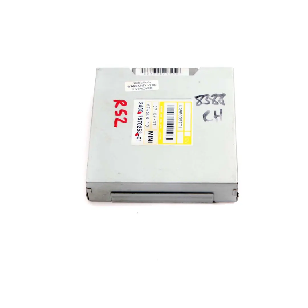 Boîte de vitesses automatique Module base EGS pour Mini Cooper S R52 R53 à propos du numéro de pièce 7570253 Mini Cooper S R52 R53 Boîte de vitesses automatique Module base EGS - SKU 7570253 - Numéro de pièce 7570253