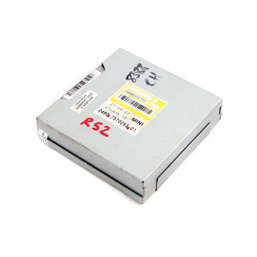 Sterownik Moduł Skrzyni Biegów do MINI S R52 R53 o numerze 7570253 MINI S R52 R53 Sterownik Moduł Skrzyni Biegów - SKU 7570253 - Numer Części 7570253