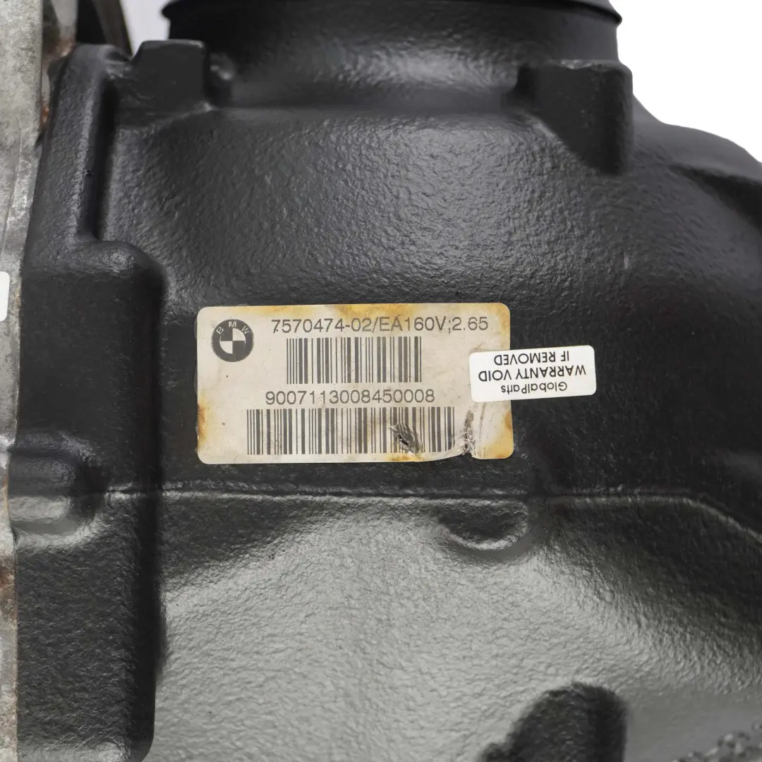 BMW E60 E61 LCI 535d M57N2 Differenziale Asse Posteriore Diversi 2,65 - SKU 7570474 - Numero di parte 7570474