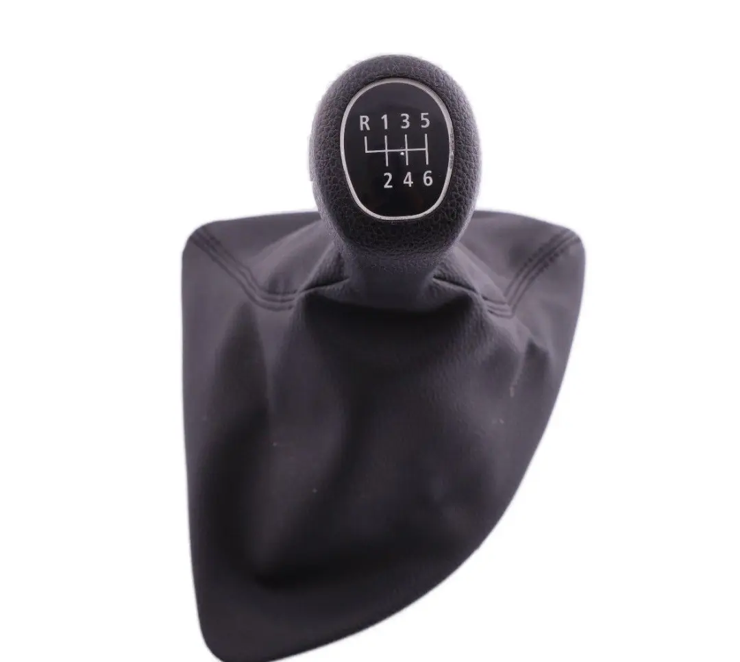 Shift Knob with Cover Imitation Leather to BMW 1 Series E81 E82 E87 LCI E88 with Part number 7570507 BMW 1 Series E81 E82 E87 LCI E88 Shift Knob with Cover Imitation Leather - SKU 7570507 - Part number 7570507