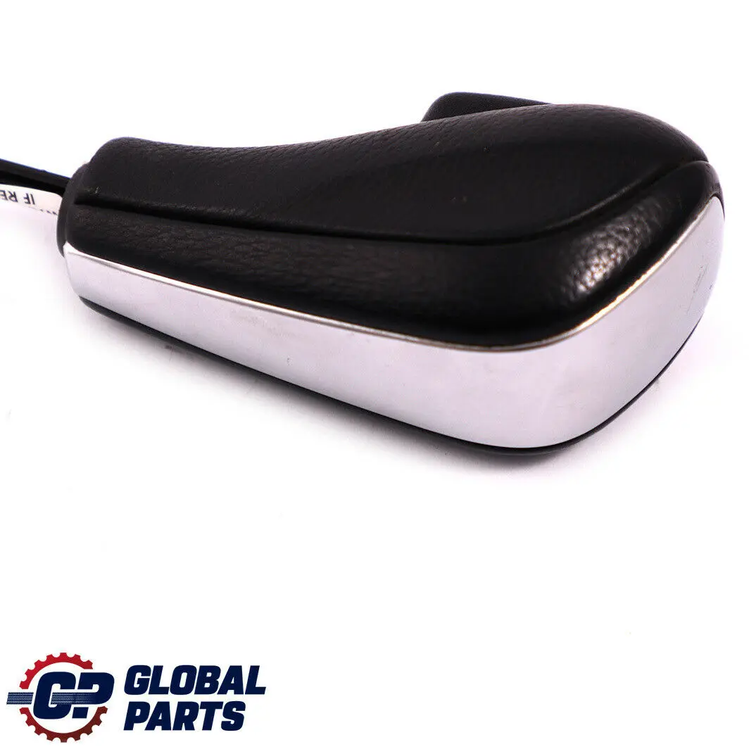 Wählhebelgriff Leder / Chromspange PERLGLANZ CHROM für BMW E81 E87 E90 E91 mit Teilenummer 7570652 BMW E81 E87 E90 E91 Wählhebelgriff Leder / Chromspange PERLGLANZ CHROM - SKU 7570652-2 - Teilenummer 7570652