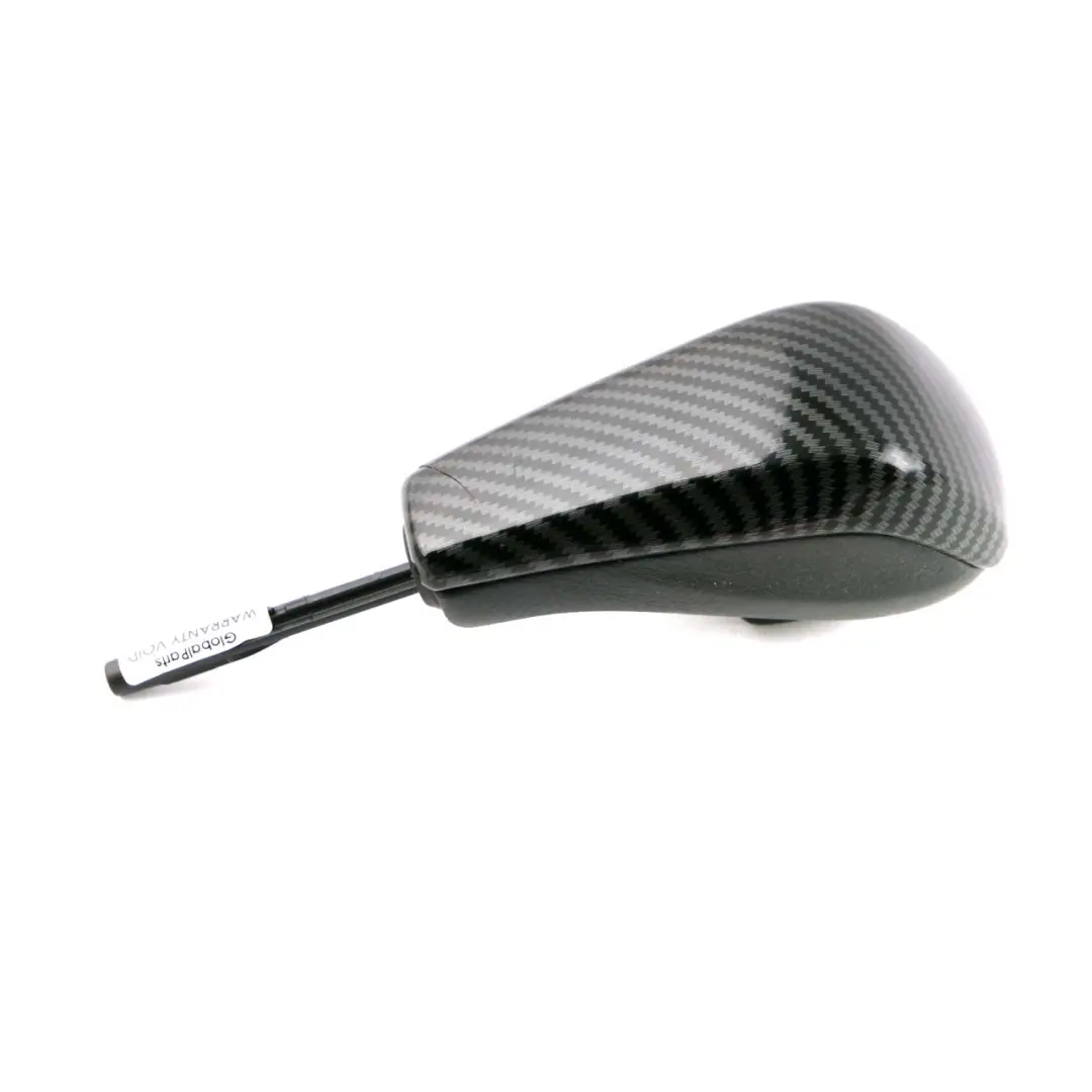 Selector Lever Handle Knob Gear Stick Cabron Look to BMW 1 3 E81 E87 E90 E91 with Part number 7570652 BMW 1 3 E81 E87 E90 E91 Selector Lever Handle Knob Gear Stick Cabron Look - SKU 7570652-8 - Part number 7570652