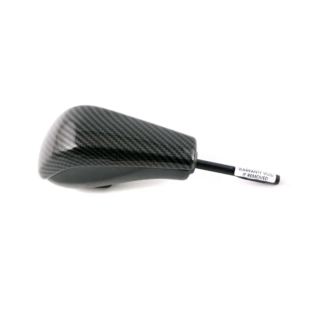 Selector Lever Handle Knob Gear Stick Cabron Look to BMW 1 3 E81 E87 E90 E91 with Part number 7570652 BMW 1 3 E81 E87 E90 E91 Selector Lever Handle Knob Gear Stick Cabron Look - SKU 7570652-8 - Part number 7570652