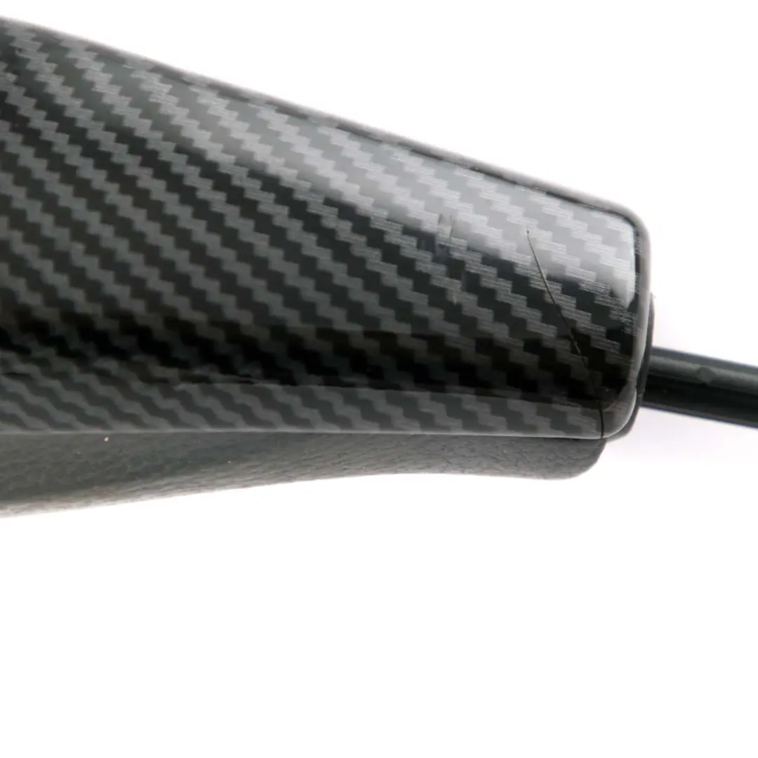 Selector Lever Handle Knob Gear Stick Cabron Look to BMW 1 3 E81 E87 E90 E91 with Part number 7570652 BMW 1 3 E81 E87 E90 E91 Selector Lever Handle Knob Gear Stick Cabron Look - SKU 7570652-8 - Part number 7570652