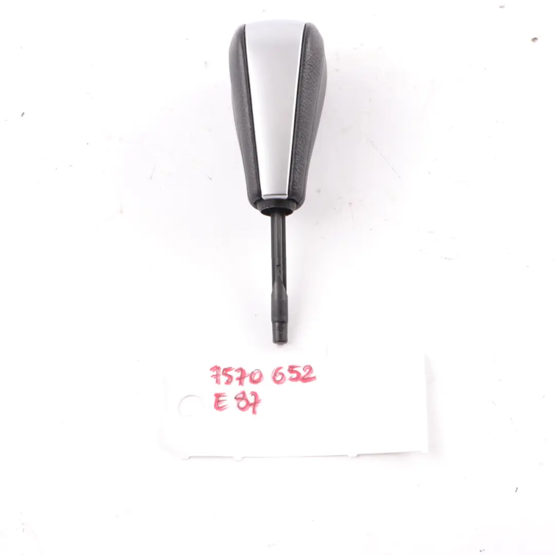 Gear Selector BMW E87 E90 E91 Lever Handle Knob Stick Perlglanz Chrom - SKU 7570652 - Part number 7570652