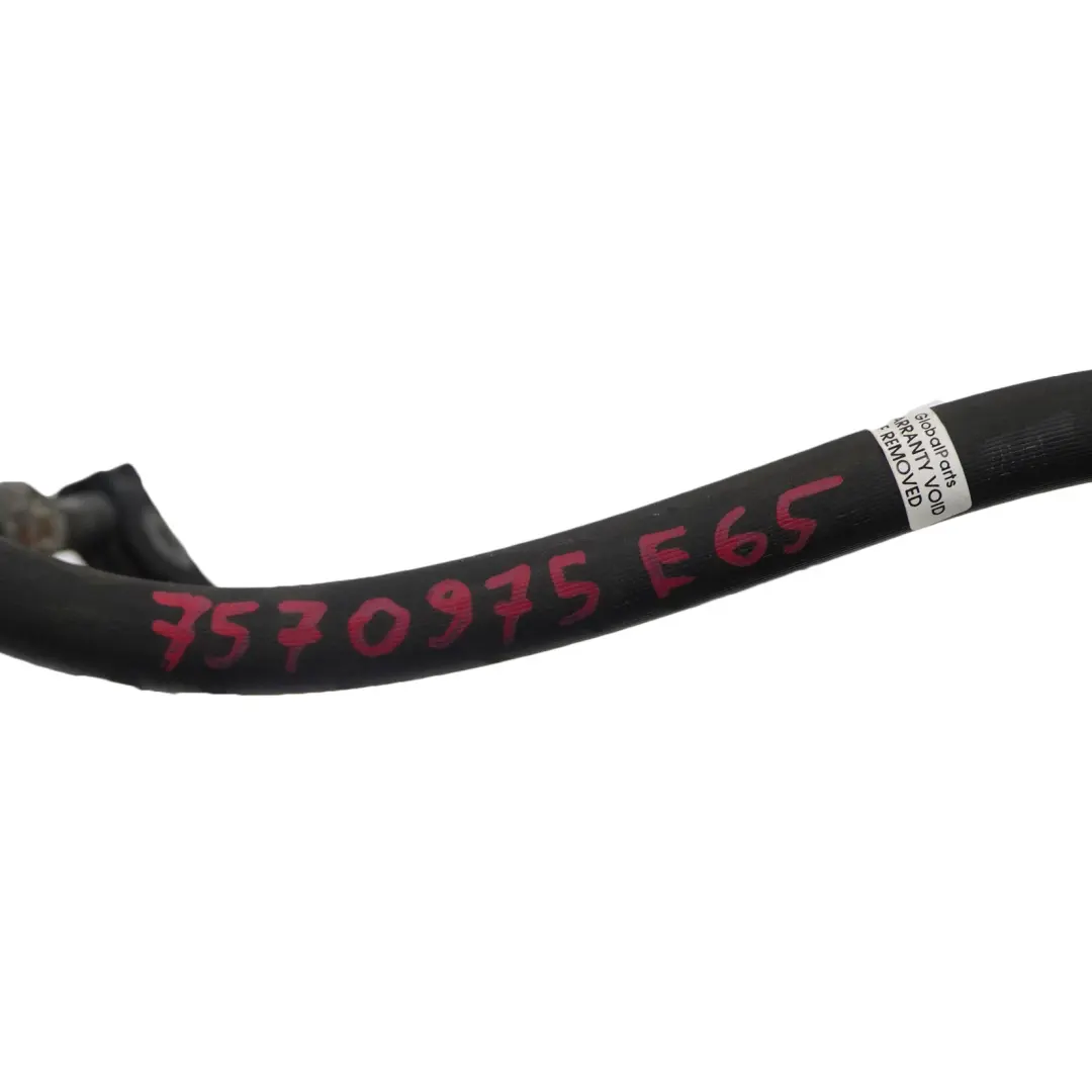 BMW E65 N62 Conduite de Refroidisseur D'Huile Retour Flux 7572598 - SKU 7570975 - Numéro de pièce 7570975