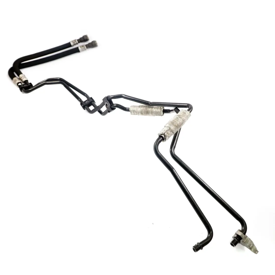 BMW E60 E63 N62N Cambios Flujo Retorno Manguera Línea Tubo Enfriador Aceite - SKU 7571039 - Número de pieza 7571039