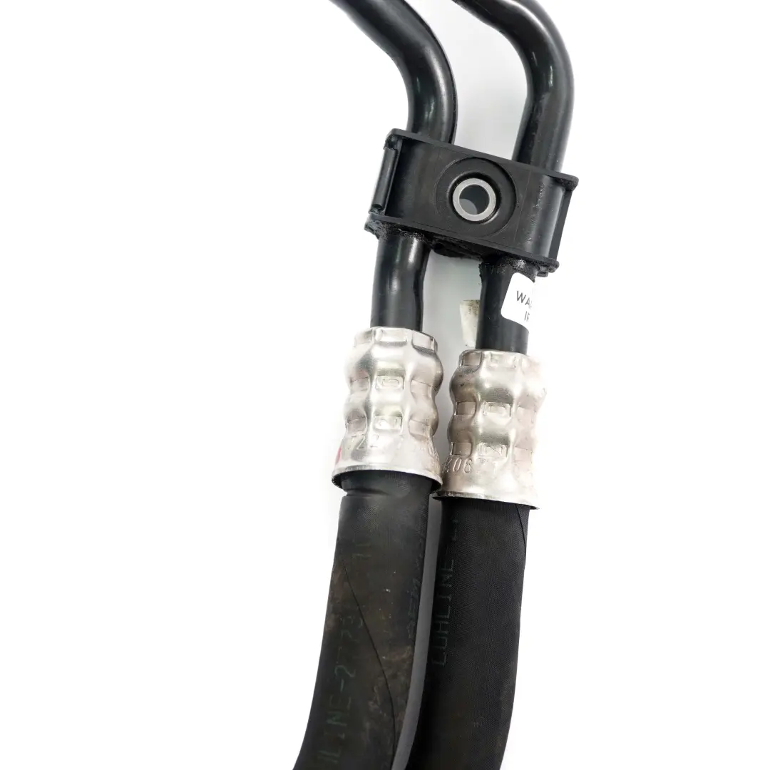 N62N Cambios Flujo Retorno Manguera Línea Tubo Enfriador Aceite para BMW E60 E63 con número de pieza 7571039 BMW E60 E63 N62N Cambios Flujo Retorno Manguera Línea Tubo Enfriador Aceite - SKU 7571039 - Número de pieza 7571039