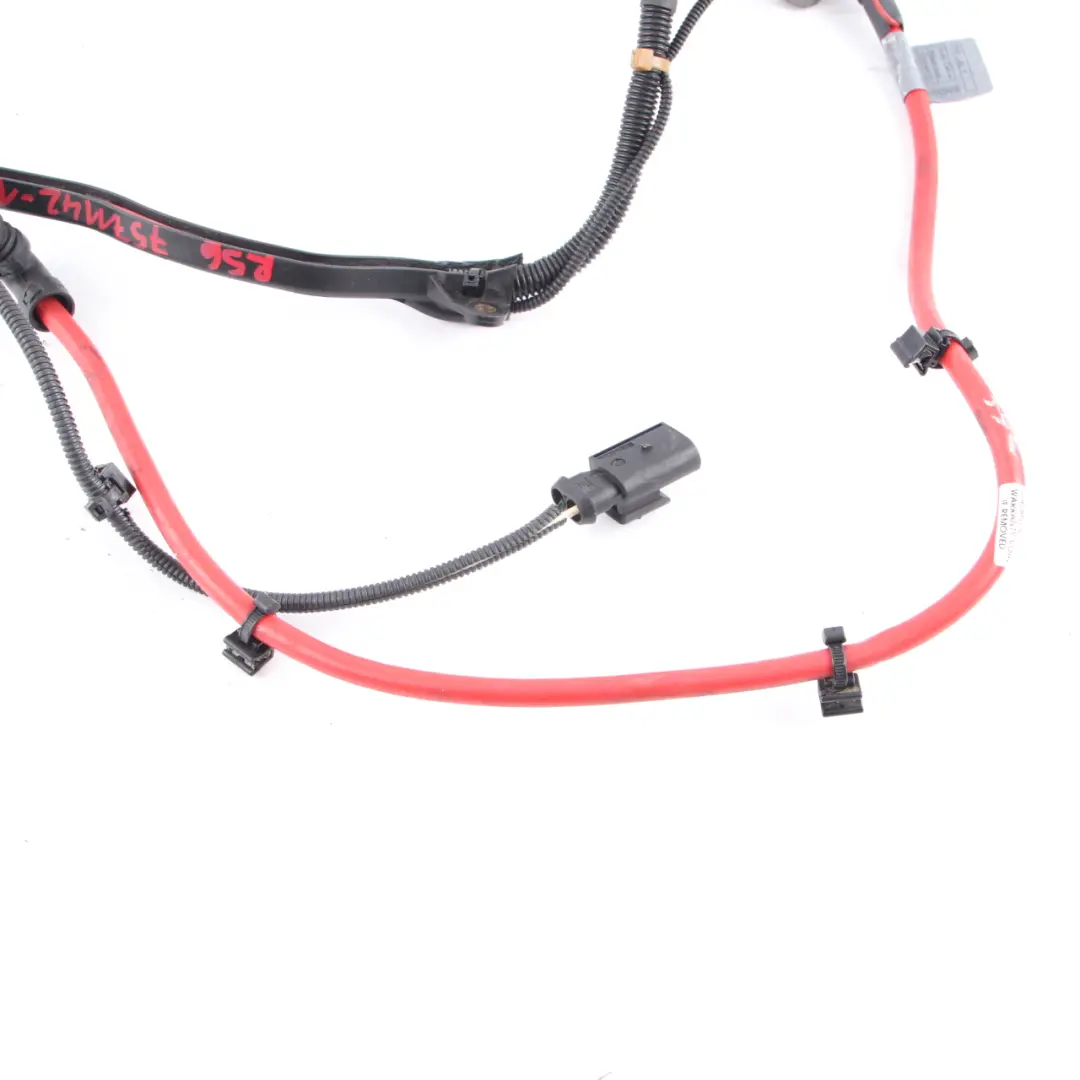 Cable Wiring Lead Power Positive to Mini Cooper R55 R56 R57 Battery with Part number 7571142 Mini Cooper R55 R56 R57 Battery Cable Wiring Lead Power Positive - SKU 7571142-1 - Part number 7571142