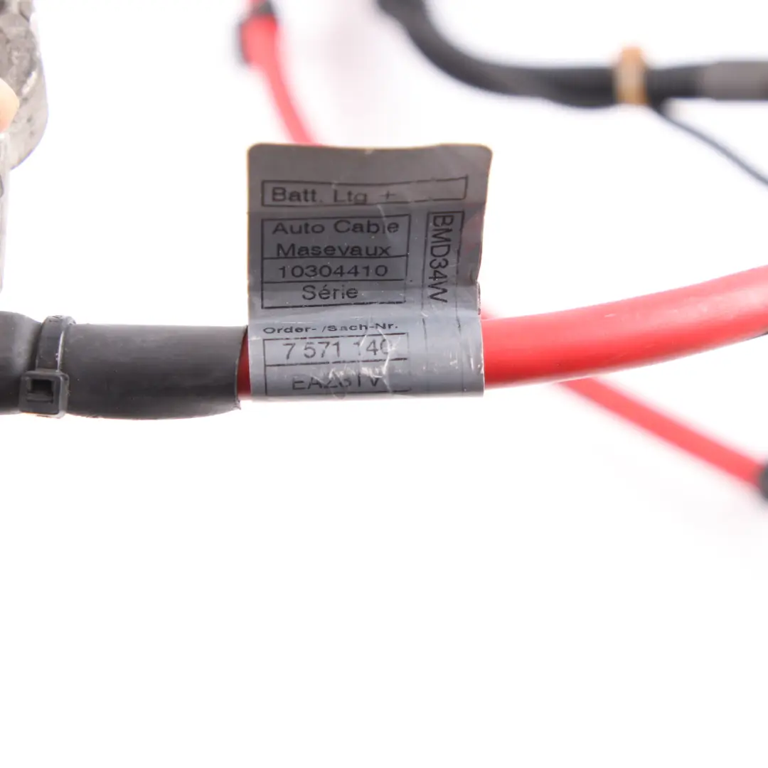 Cable de la batería Cable de alimentación positivo para Mini R55 R56 R57 con número de pieza 7571142 Mini R55 R56 R57 Cable de la batería Cable de alimentación positivo - SKU 7571142-1 - Número de pieza 7571142
