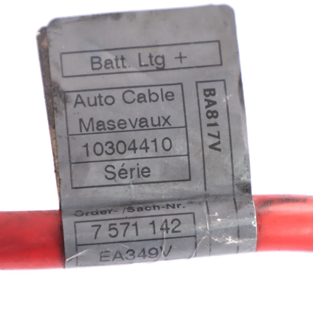 Cavo batteria Cavo alimentazione positivo per Mini Cooper R55 R56 R57 con numero di parte 7571142 Mini Cooper R55 R56 R57 Cavo batteria Cavo alimentazione positivo - SKU 7571142-2 - Numero di parte 7571142